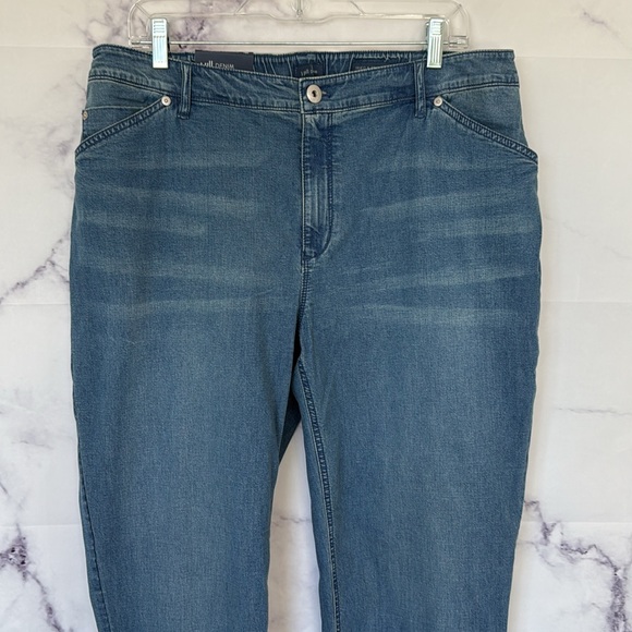 J.JILL Straight Leg Jeans Tried & Blue Wash Size 16 - Picture 3 of 12